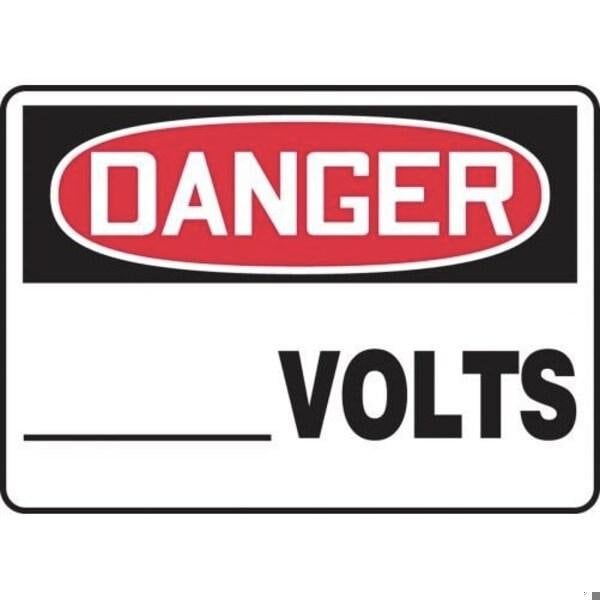 Accuform OSHA DANGER SAFETY SIGN ELECTRICAL MELC022XT MELC022XT - main